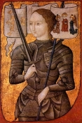 La chevauche de Jeanne d'Arc